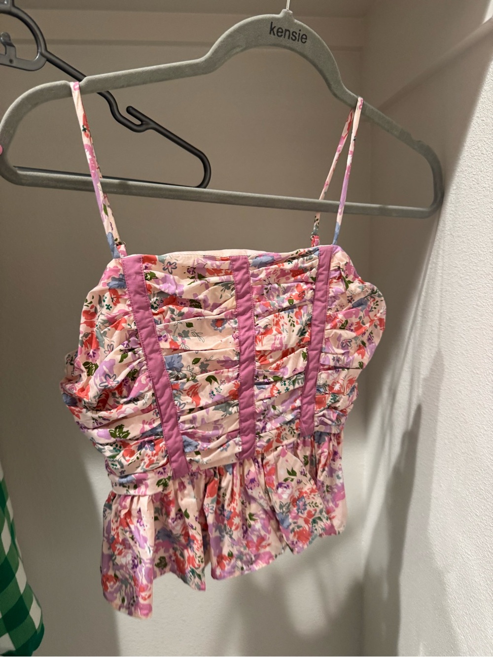 AUREUM Pink Floral Lined Cami
